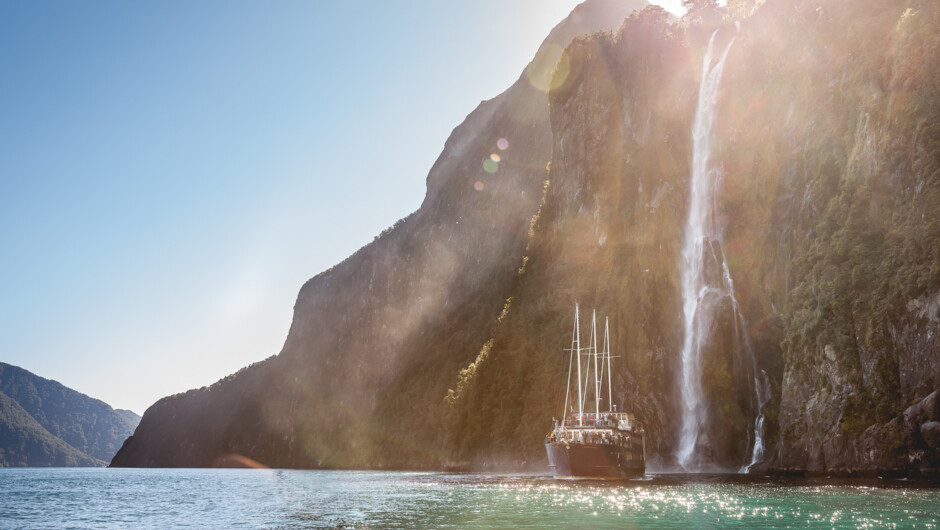 Cruise through Milford Sound.