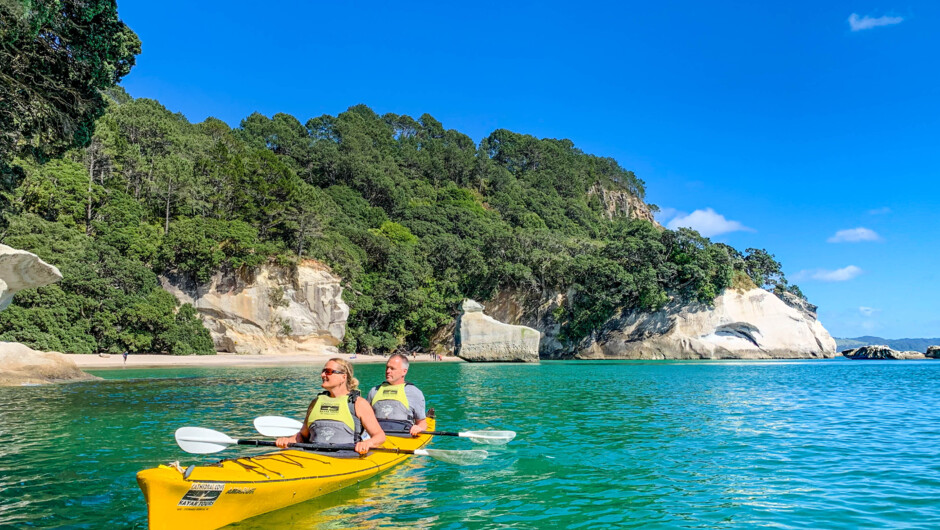 Kayak Cathedral Cove.