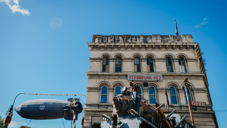 Steampunk HQ Exterior