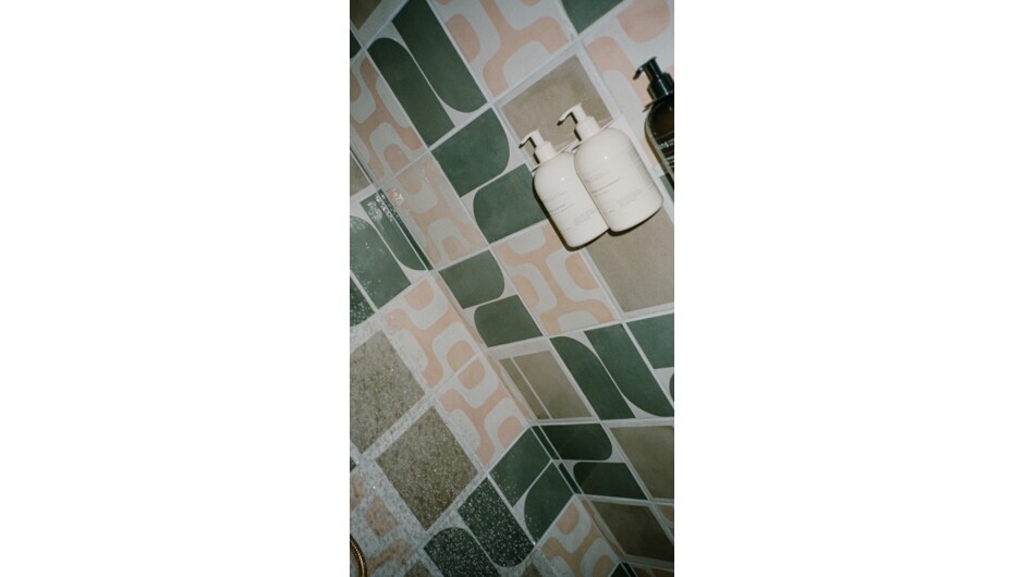 Baask Private Showers and premium amenities