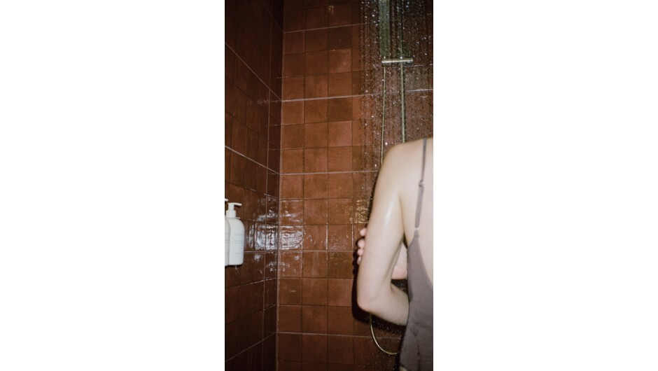Baask Private Showers and premium amenities