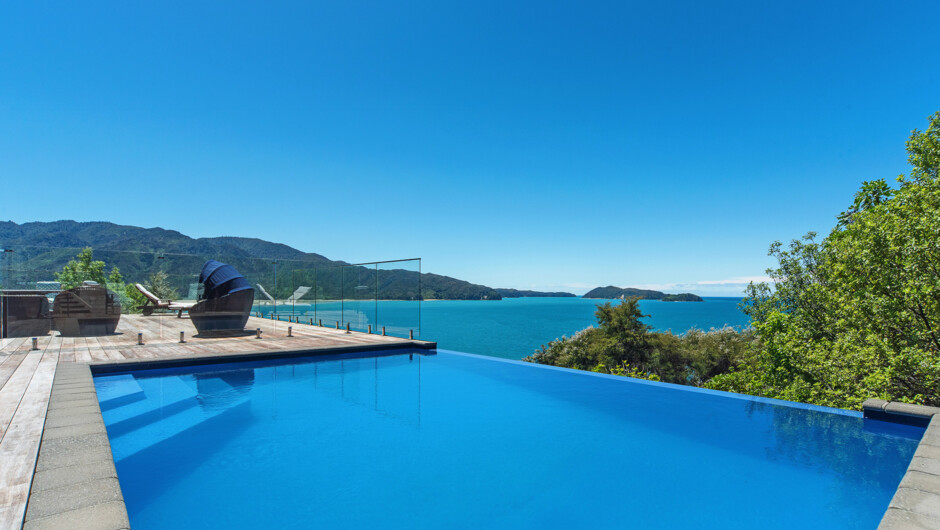 Pool and deck area