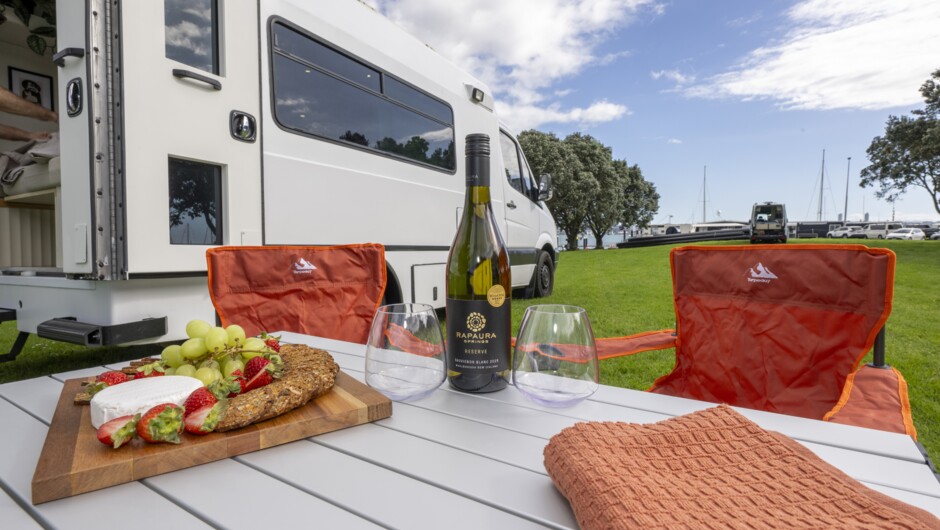 Exterior and camping space
