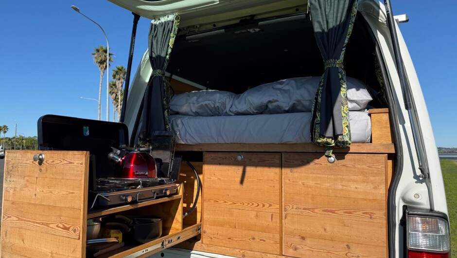 Rear storage