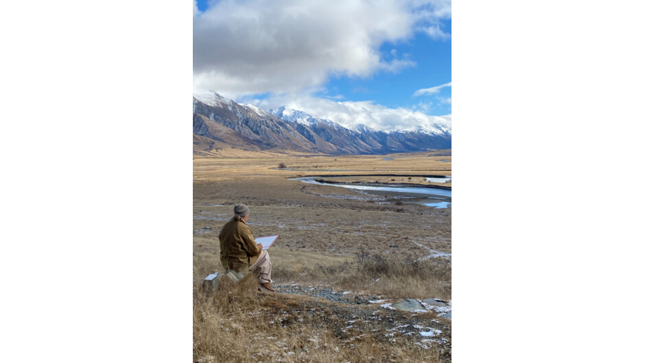 Sketching the Ahuriri Valley
