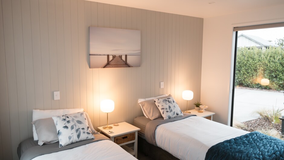 Bedroom Two - two king single beds, perfect for kids or friends
