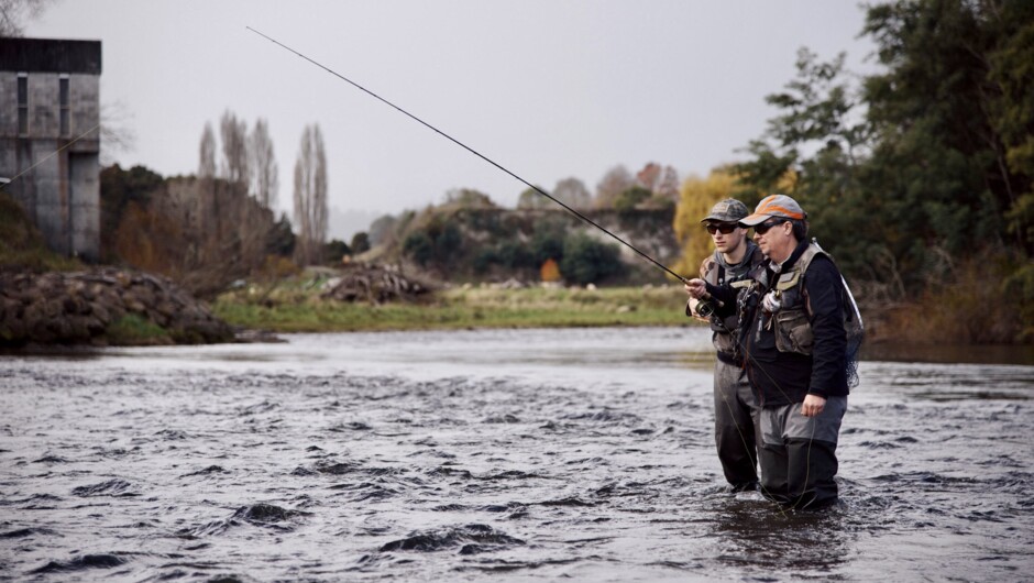Ollie Bassett Fly Fishing - instruction