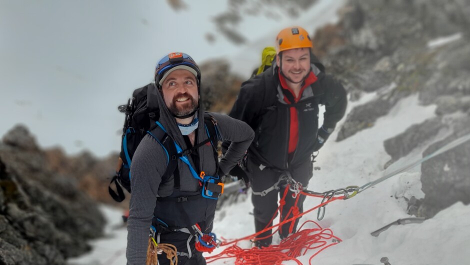 Alpine climbing course with OENZ - Outdoor Education New Zealand