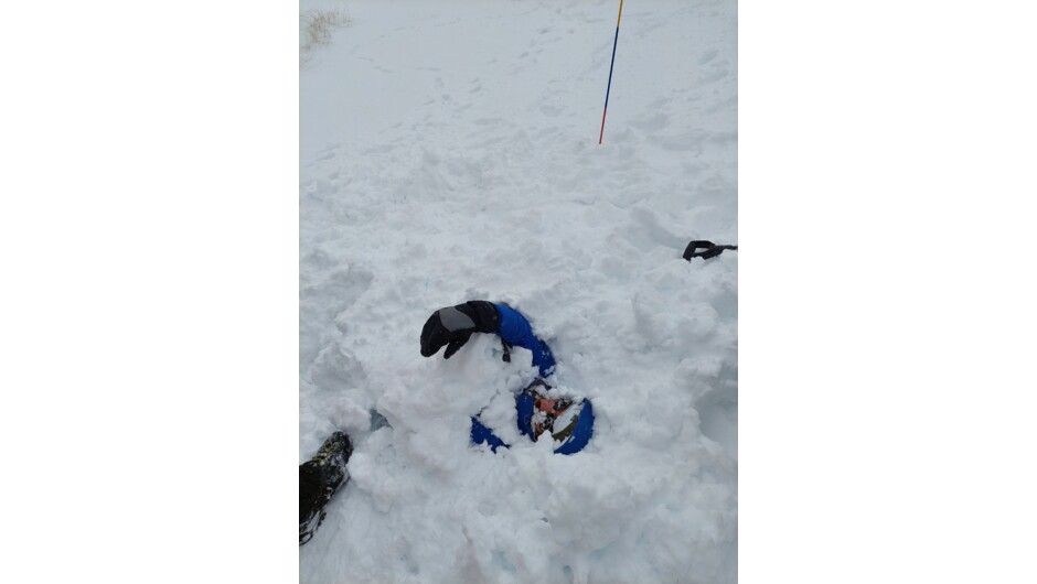 Avalanche rescue training with OENZ - Outdoor Education New Zealand