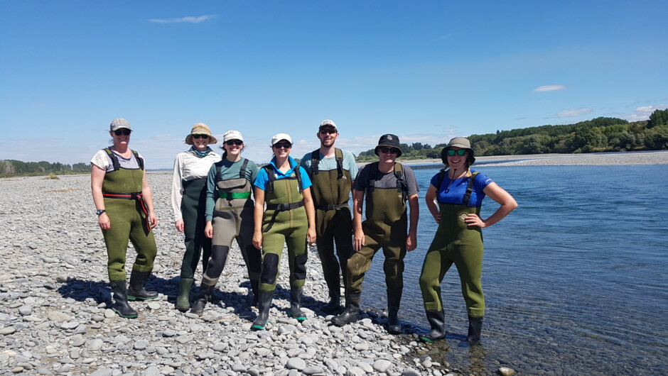 Workplace and river crossing course run by OENZ - Outdoor Education New Zealand in Christchurch