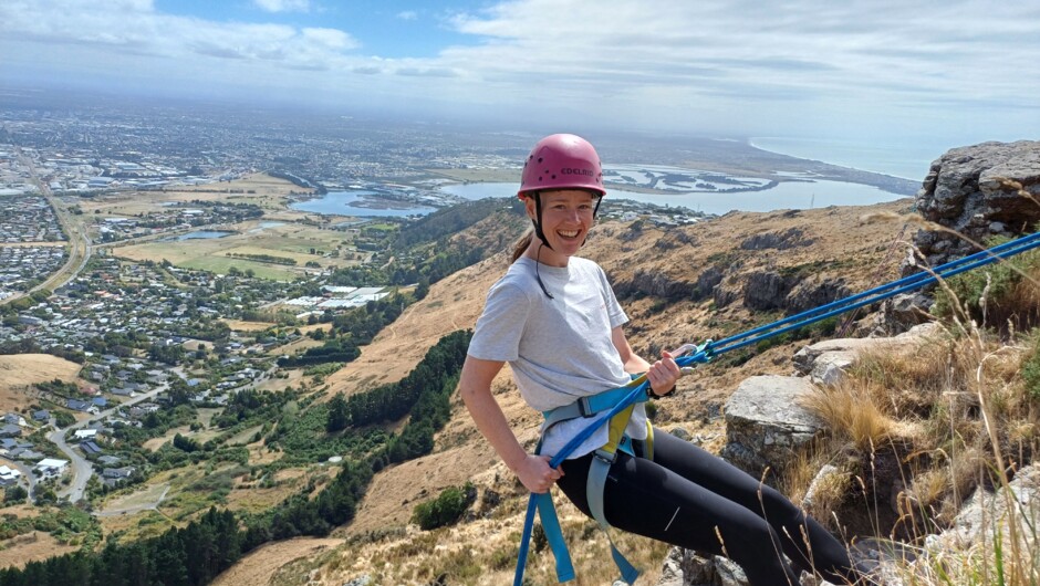 Rock climbing course in Christchurch with OENZ - Outdoor Education New Zealand