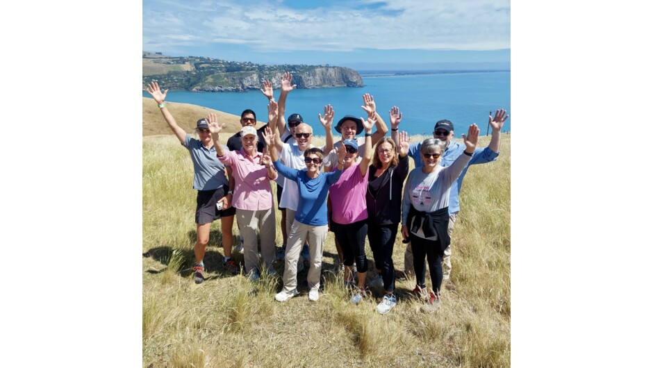 Group at Godley Head