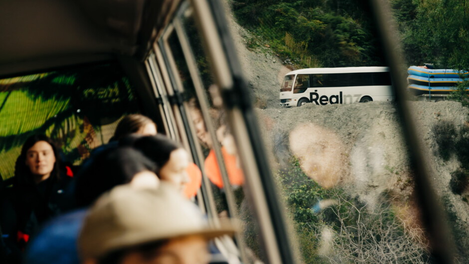 Queenstown Rafting bus