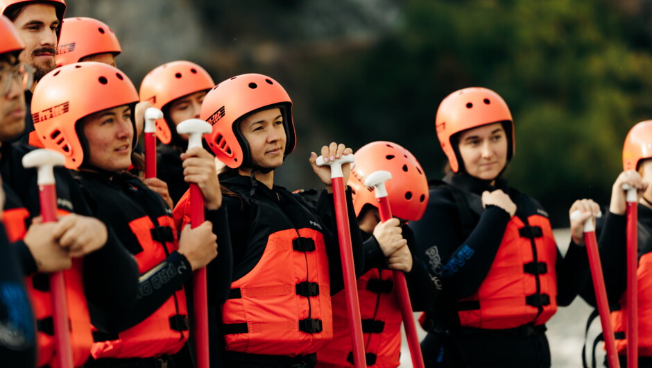 Queenstown Rafting group