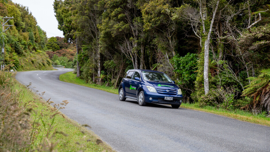 Stewart Island Rentals vehicle