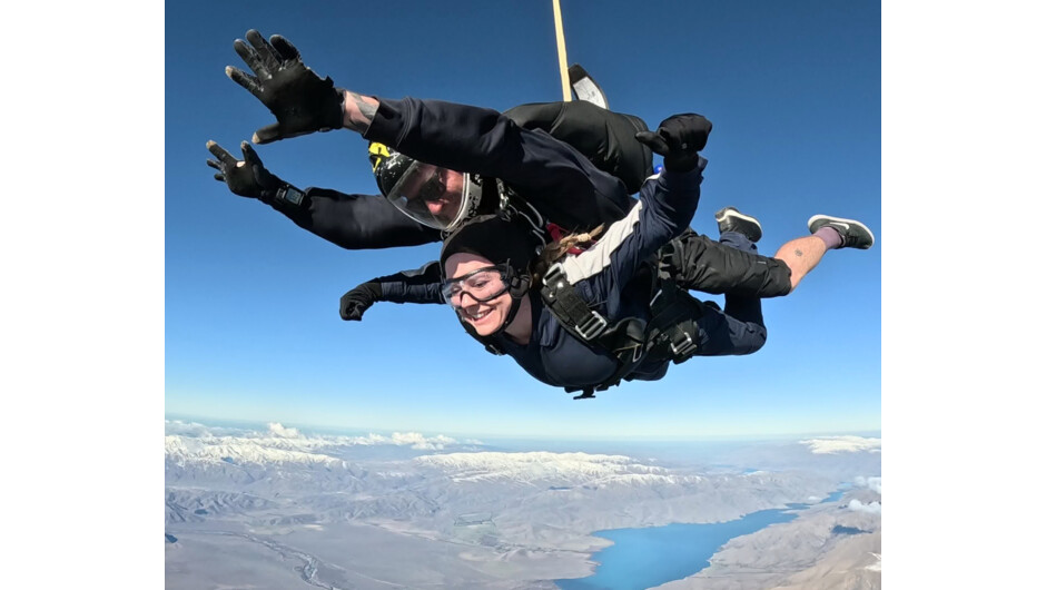 Soar from 4,000 meters above New Zealand's alpine heartland. A 13,000ft tandem skydive with Skydive Mount Cook balances long freefall excitement with sweeping views of Lake Pukaki and the Tasman Glacier.
