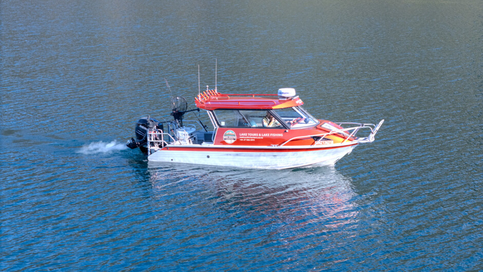 Out on the water for a full day of fishing