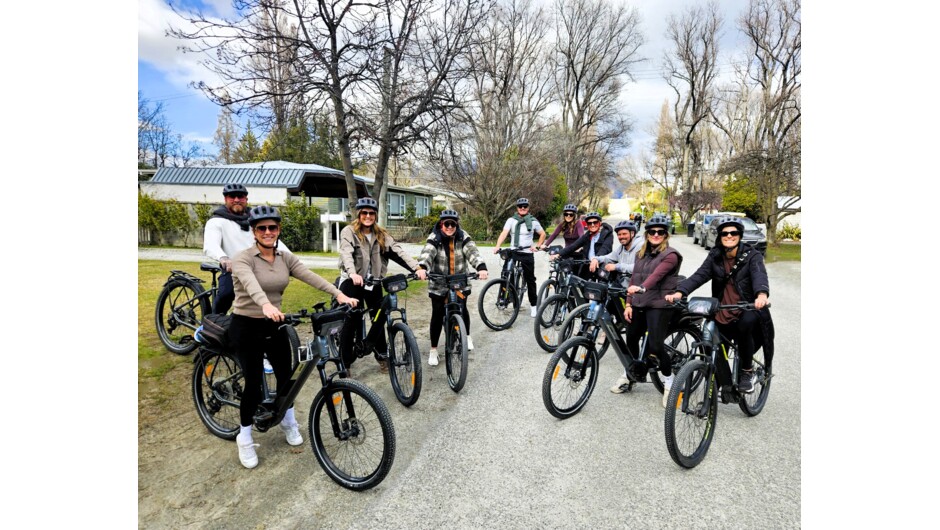 Start your Queenstown E-Bike &amp; Wine adventure in historic Arrowtown, with a scenic 15km E-bike ride before joining Wine Hopper for an afternoon exploring Central Otago wineries and cellar doors.
