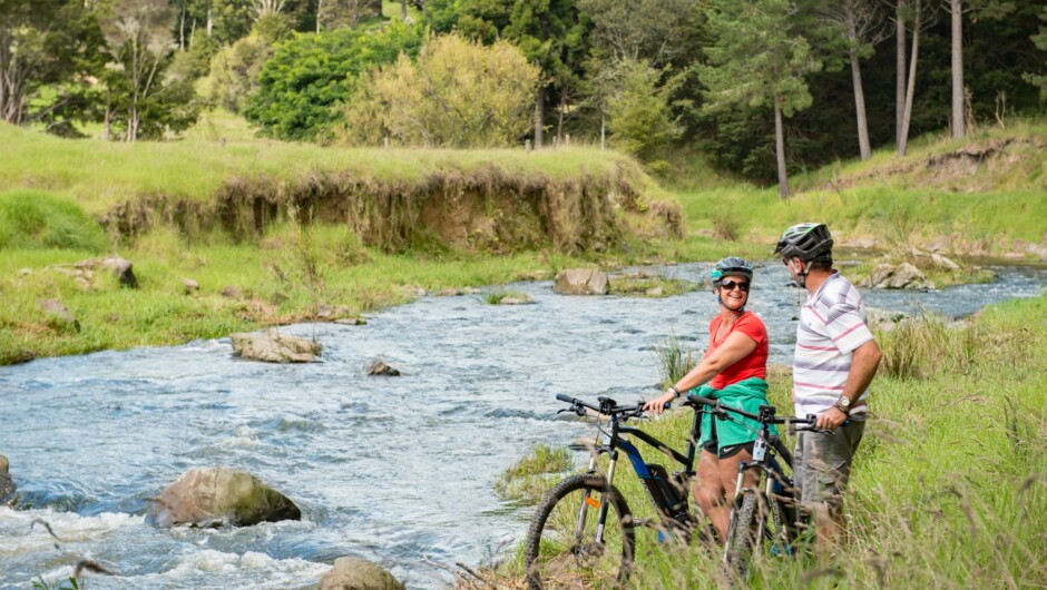 Easy scenic cycling suits all ages and abilities