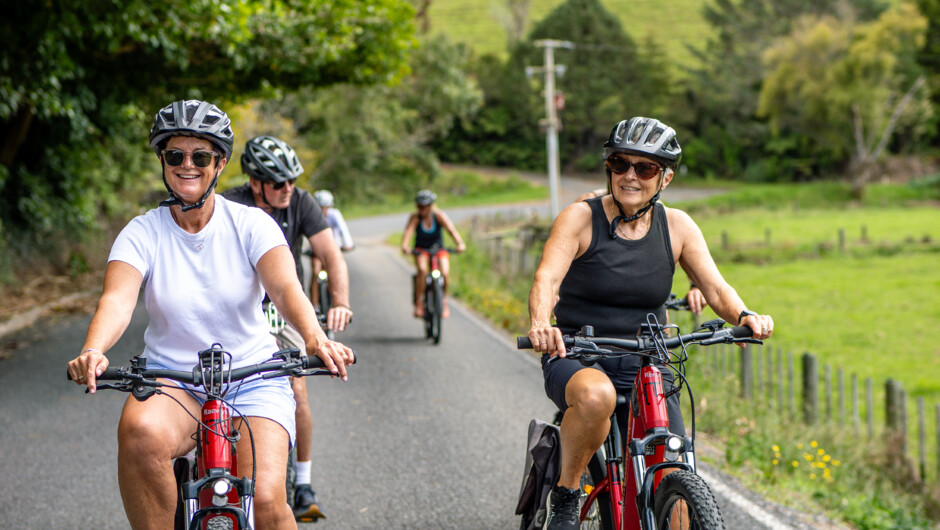 Leisurely back-country riding through the Far North on the Northern Spirit tour.