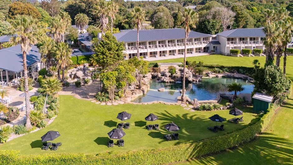 Hotel grounds