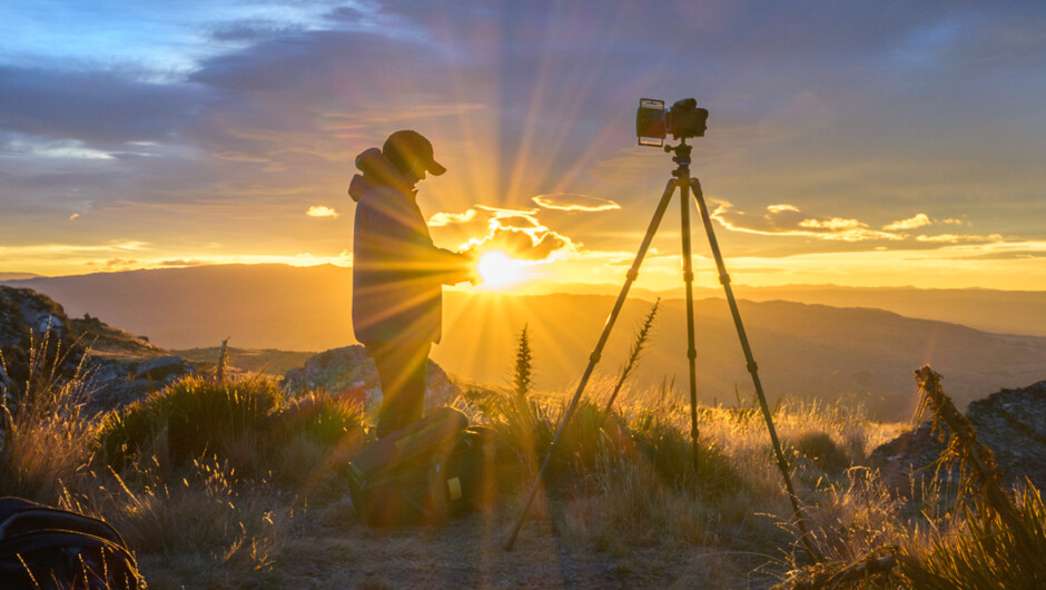 Sunrise photography tour in New Zealand