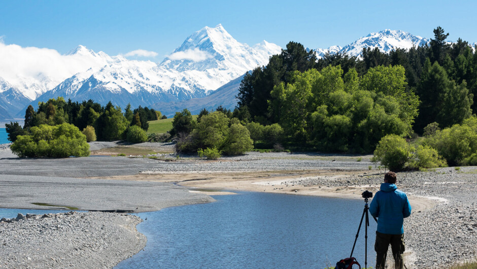 Photography at Aoraki Mount Cook National Park