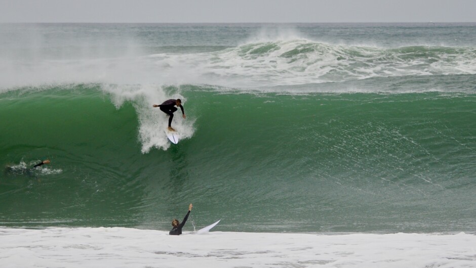 Score uncrowded waves with just your mates
