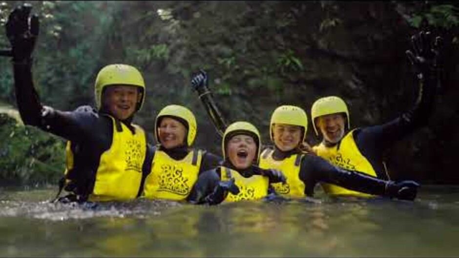 Canyoning Christchurch - Tui Canyon 2026-27 Promo