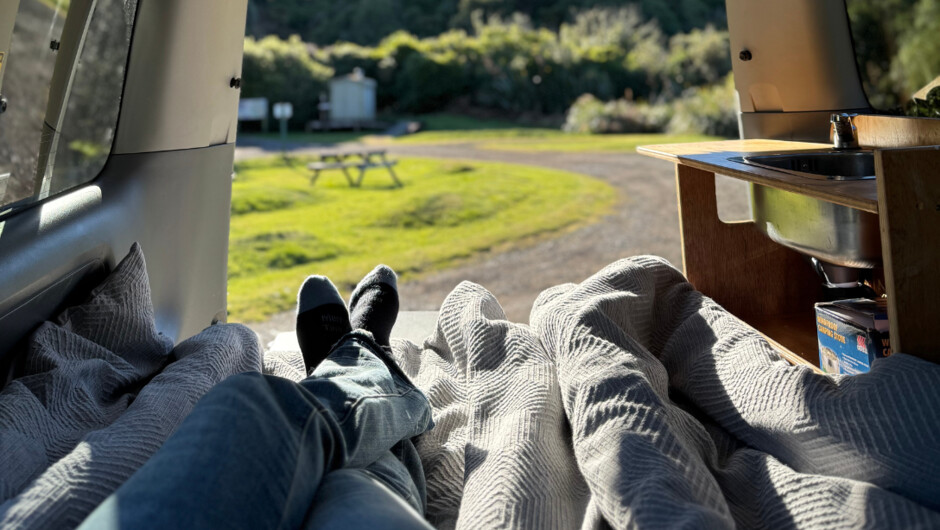 Aventus 2 Campervan Bed Set Up