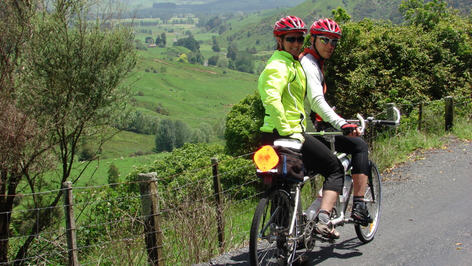 Lush rolling countryside