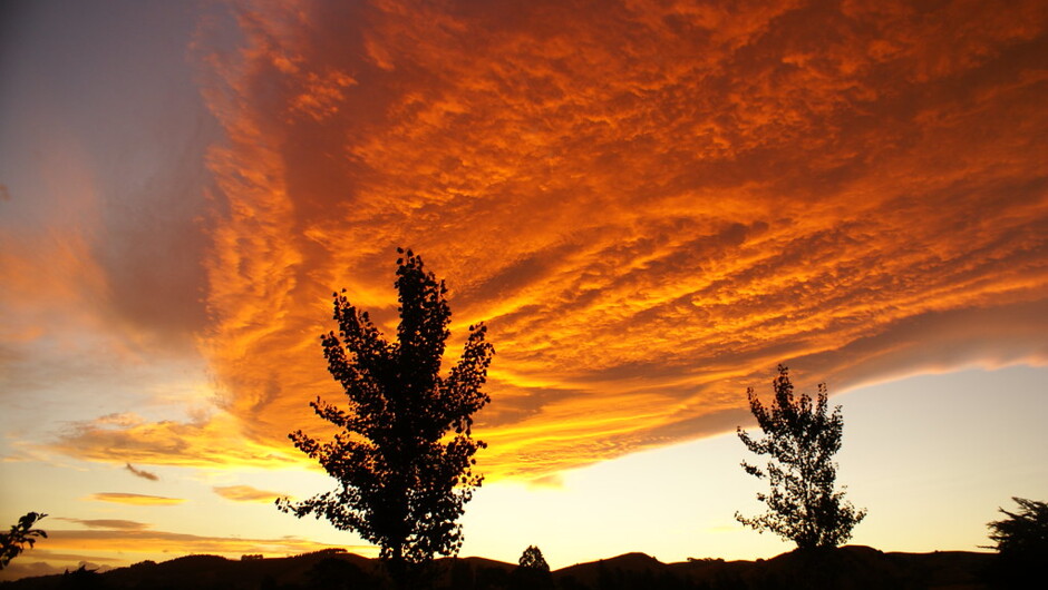 sunset at the Summit