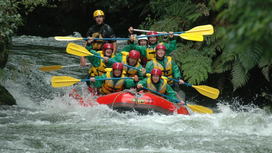 Rafting the Kaituna River Grade 5