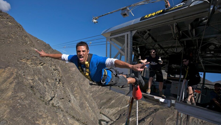 内维斯蹦极跳,皇后镇,新西兰