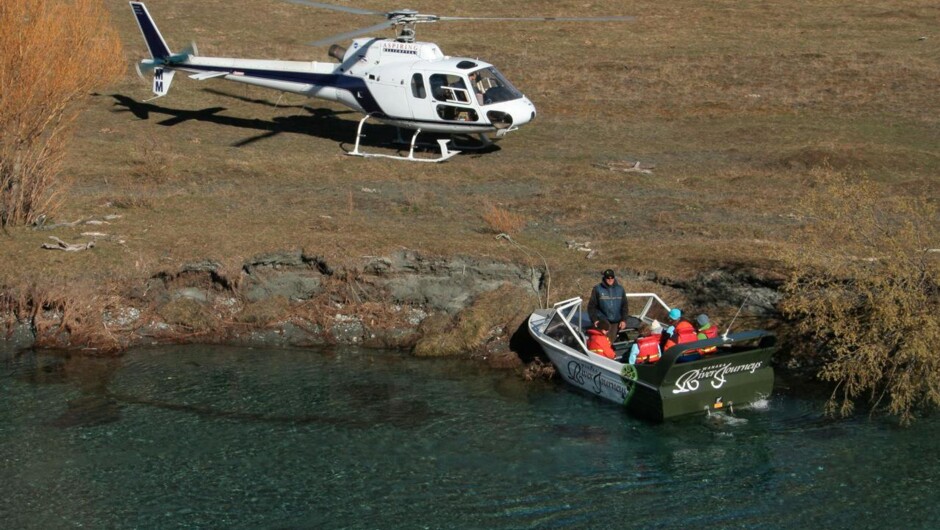Jet Boat to Helicopter