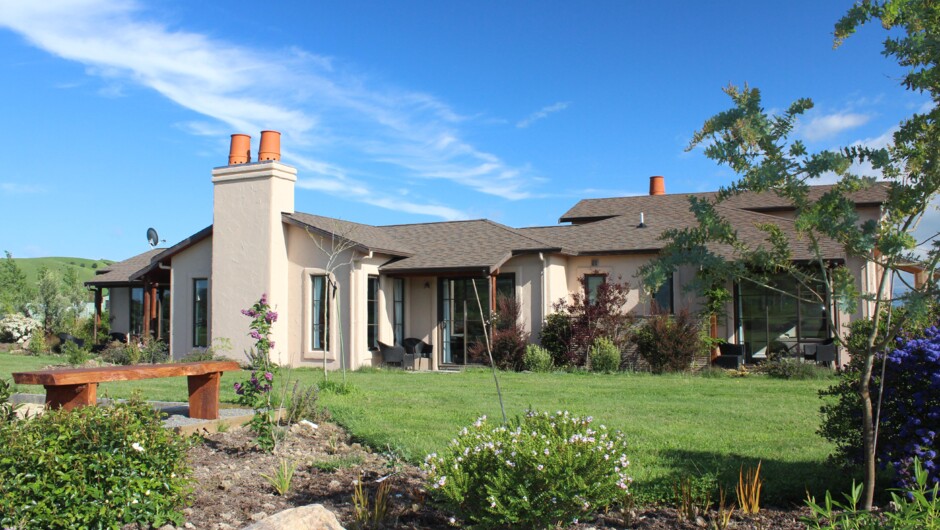 The Summit Lodge Guest wing - every room has a private patio which looks out to gardens