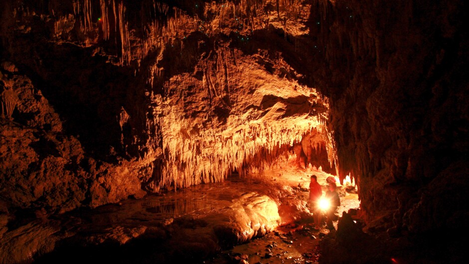 Formations inside the cave