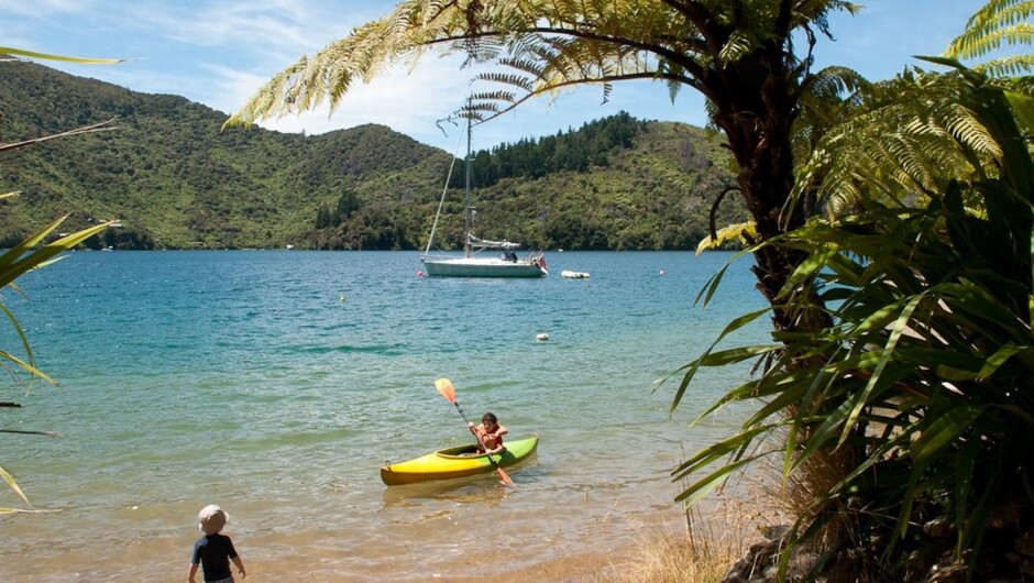 碧波白沙，免费玩皮划艇