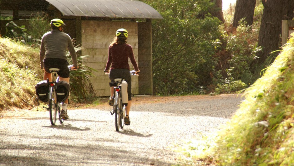 Car-free riding on the Rimutka Incline, a gentle day ride for all abilities.