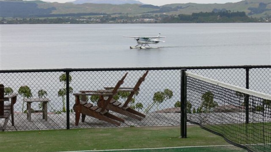 Tennis &amp; Floatplane ride