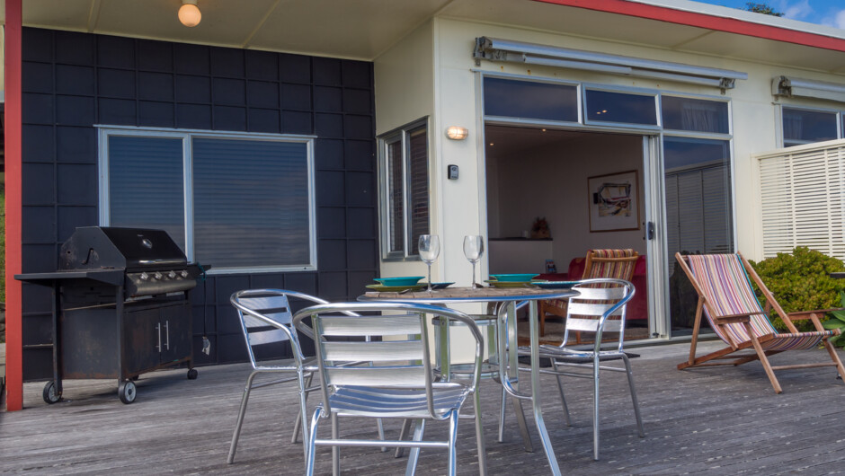 屋外リビングエリア