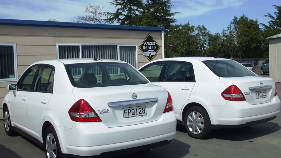 1.5L Nissan Tiida Latio - surprisingly spacious interior and ample boot space