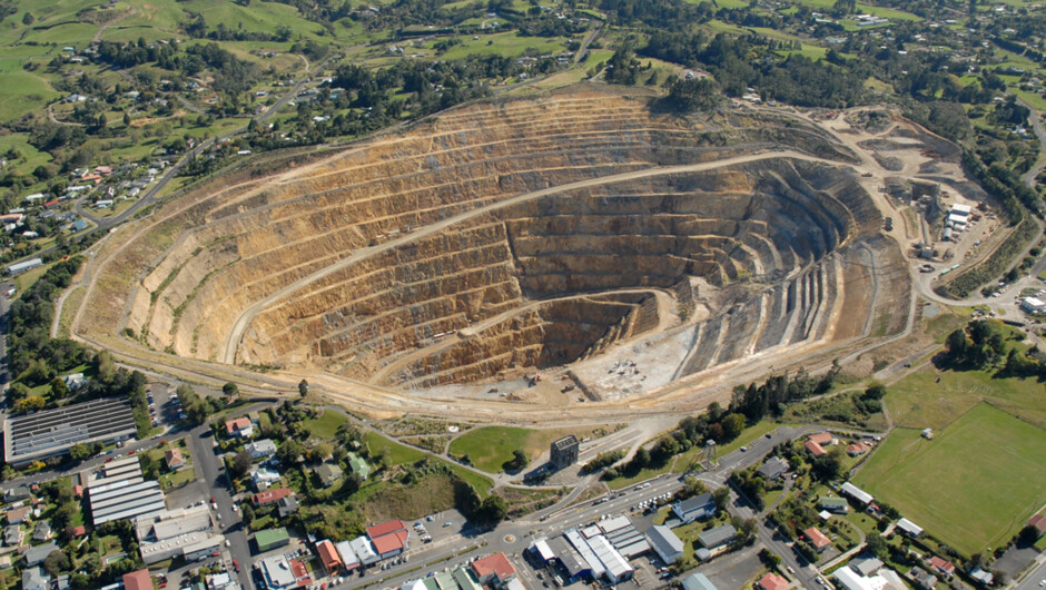 The Martha Gold Mine, Waihi.