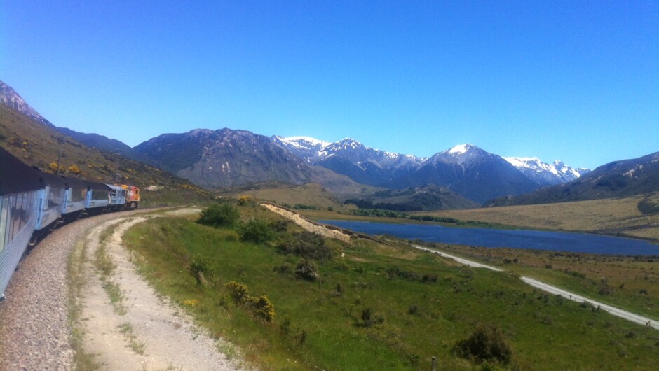 Lake Sarah from Tranz Alpine