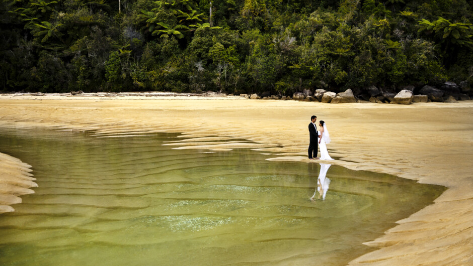 New Zealand Wedding Packages Abel Tasman National Park wedding