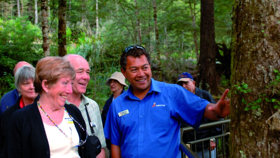 Spaziergang zu den Mirror Lakes mit Reiseleiter JP