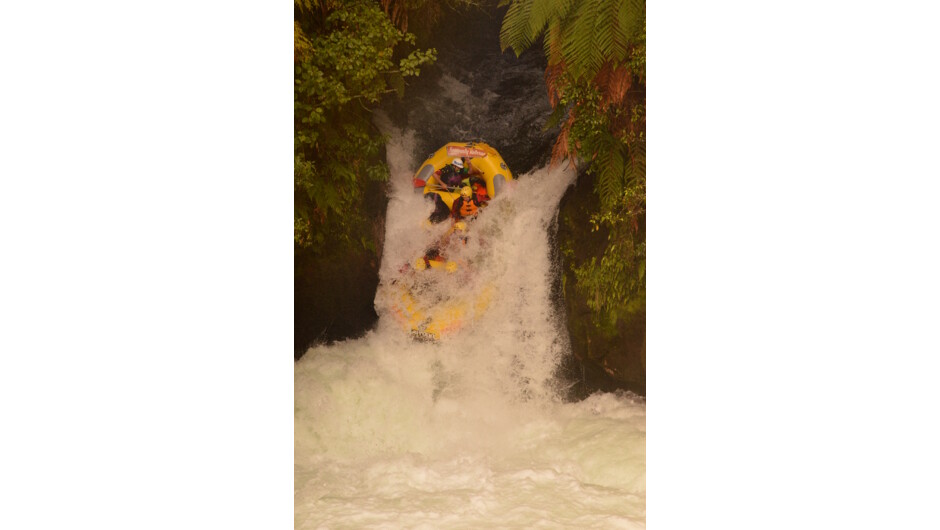 Tutea Falls - The Worlds Highest Commercially Rafted Waterfall!