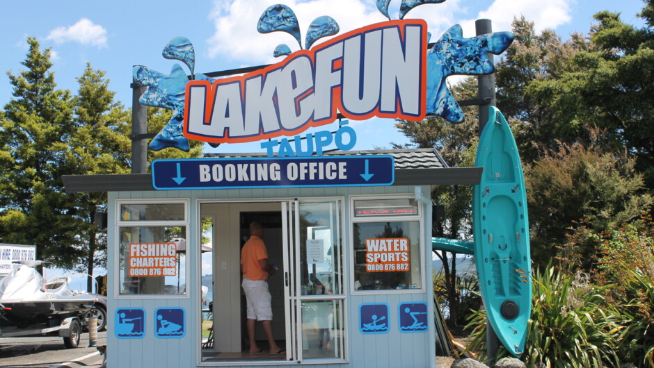 Lakefun Taupo Booking Office
