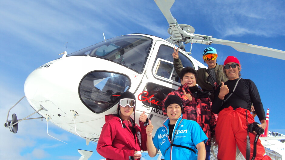 Exciting heliski/boarding options to match your abilities.