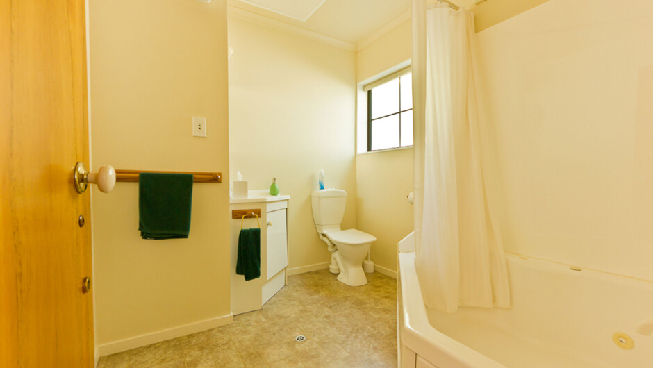 Some of our units include a spa bath